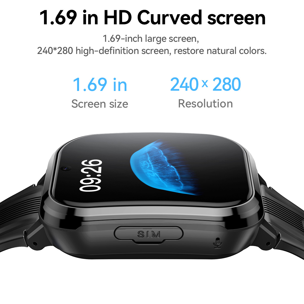 HOCO Y108 1.69inch HD LCD Curv - Smartwatch Id reseña y precio