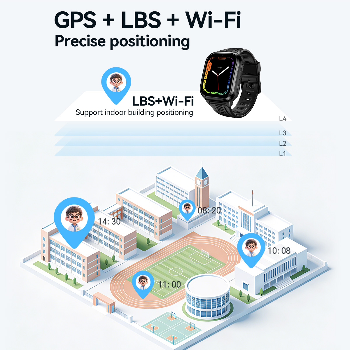 HOCO Y108 1.69inch HD LCD Curv - Smartwatch Id reseña y precio