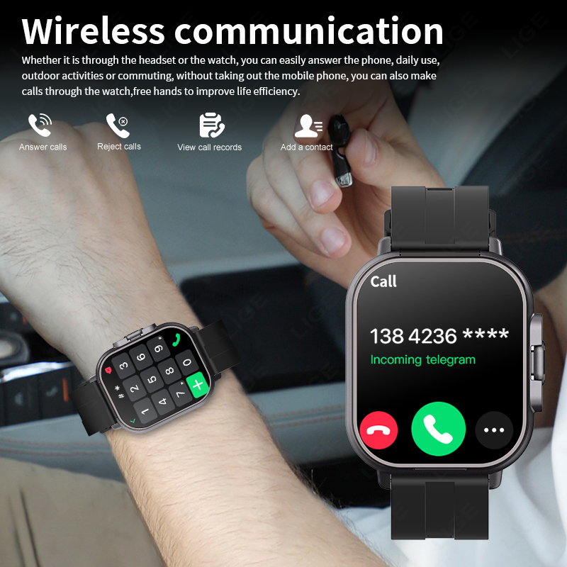 New TWS 2 in 1 Smart Watch wit - Smartwatch Headset reseña y precio