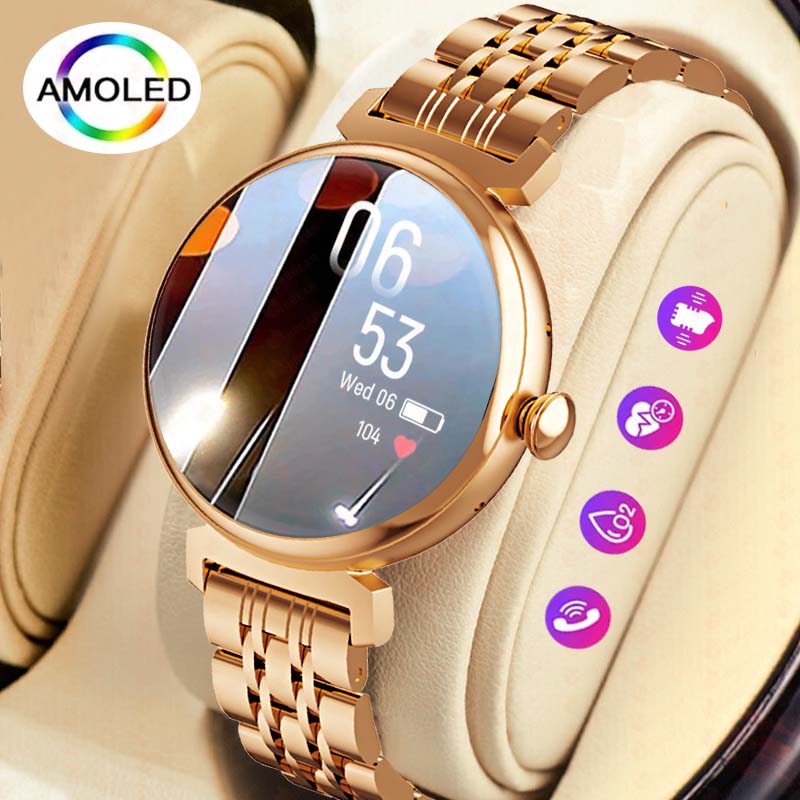 1.04 inch AMOLED Screen Fashio - Smartwatch Face reseña y precio