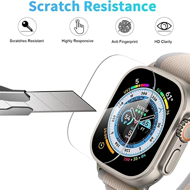 Tempered Glass for Apple Watch - Watch Case Bumper reseña y precio