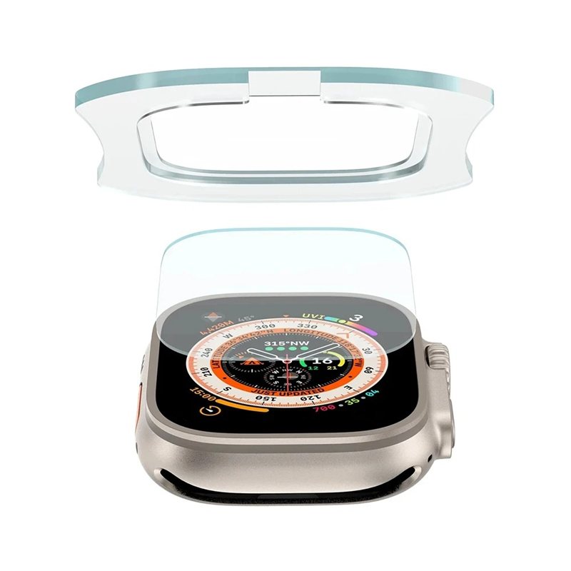 Tempered Glass for Apple Watch - Watch Case Bumper reseña y precio