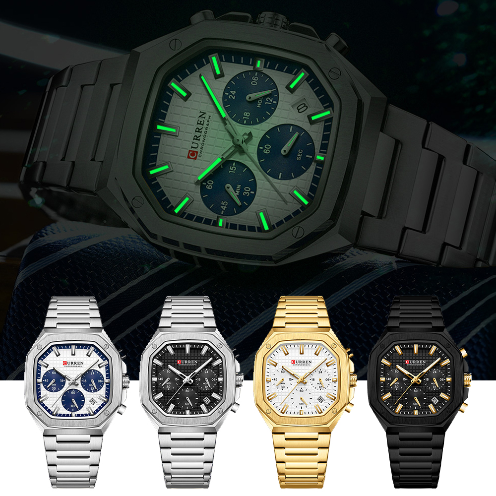 CUREEN Fashion Date Quartz Men - Smartwatch Guess reseña y precio
