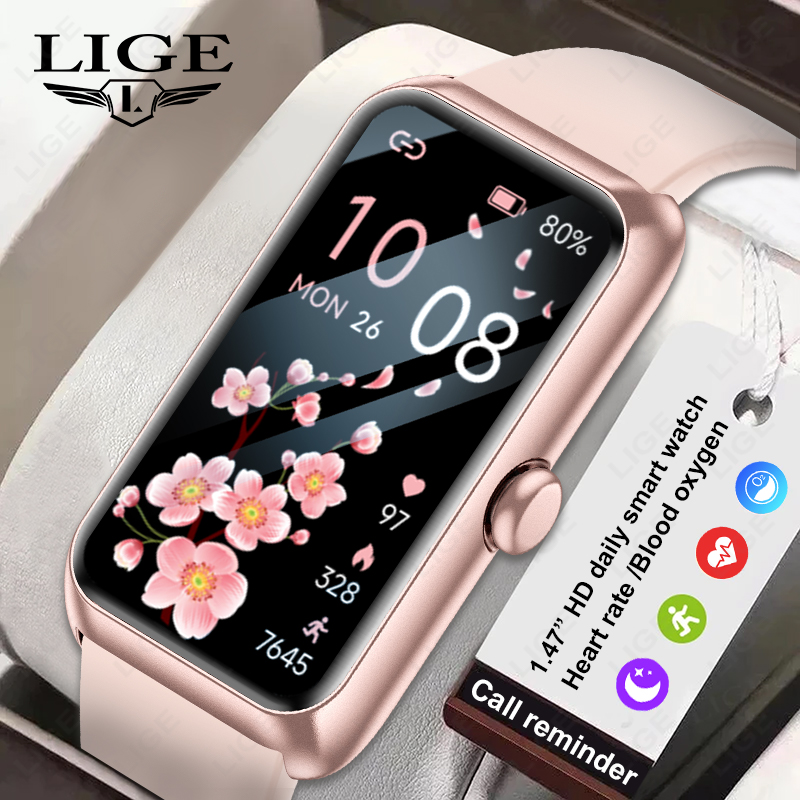 LIGE New Fashion Ladies Smart  - Android Smartwatch Accessories reseña y precio