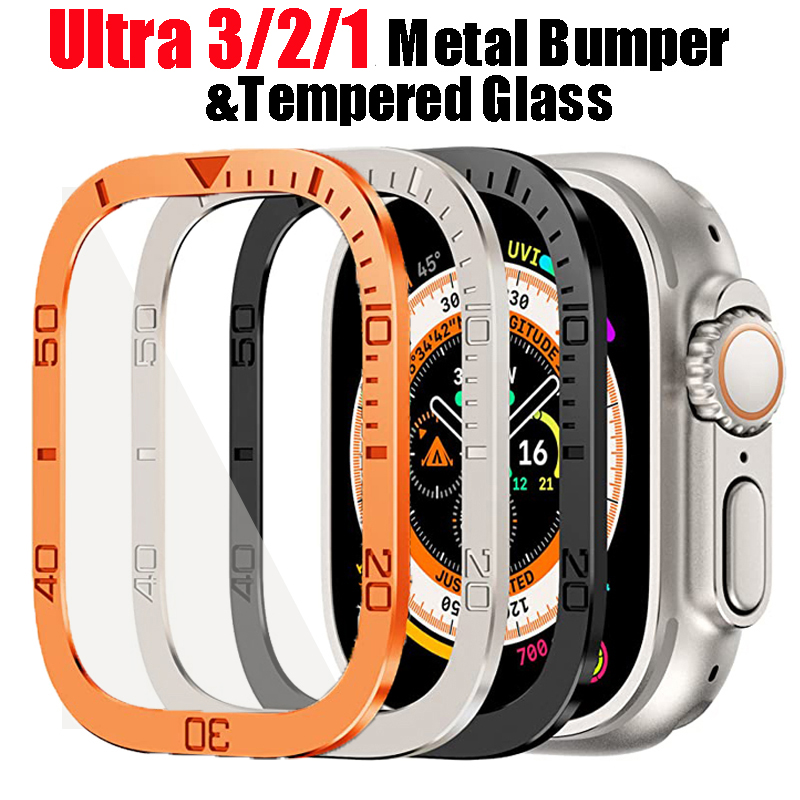 Screen Protector For Apple Wat - Watch Case Bumper reseña y precio