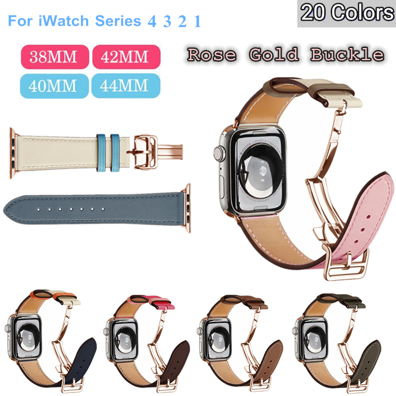 Rose Gold Buckle Strap For App - Smartwatch Accessories Shop reseña y precio