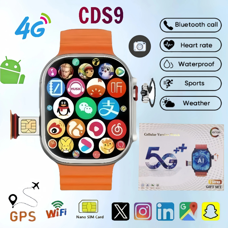CDS9 Smartwatch Android 4G Net - Smartwatch Store reseña y precio