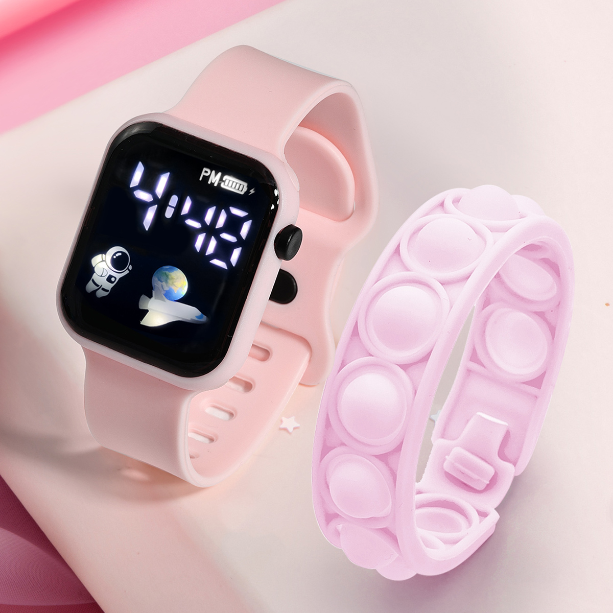 2PCS Children's Smart Watch Br - Smartwatch Icon reseña y precio