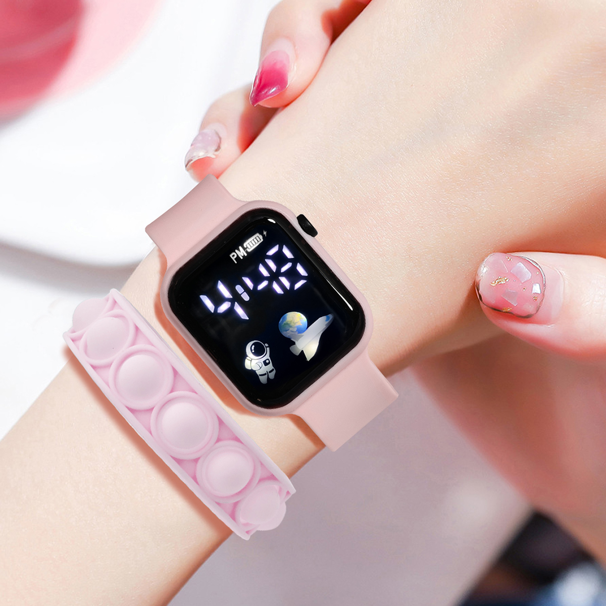 2PCS Children's Smart Watch Br - Smartwatch Icon reseña y precio