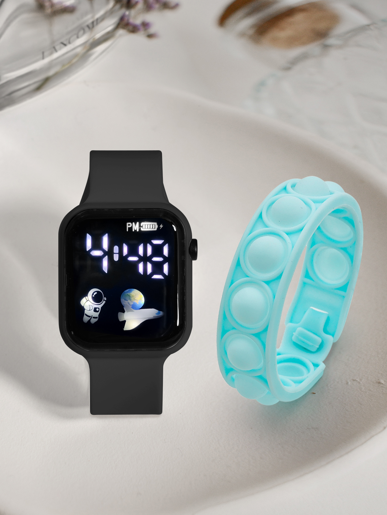 2PCS Children's Smart Watch Br - Smartwatch Icon reseña y precio